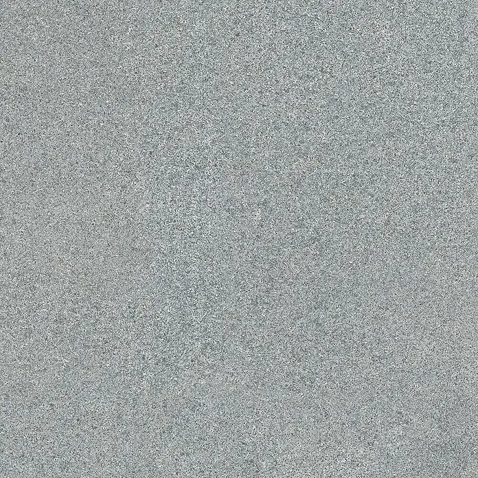Terrassenfliese Fortezza - 60 x 60 x 2 cm, Diorit, Matt - Strukturierte, graue Oberfläche.