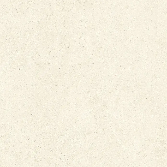 Terrassenfliese Portland - 60 x 60 x 2 cm, Ice, Matt - Helle, beige Keramikfliese mit subtilen Sprenkeln, ideal für ein zeitloses und elegantes Design. Robust und pflegeleicht.