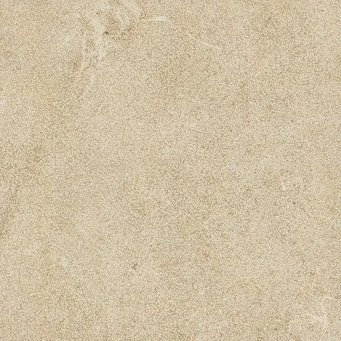 Feinsteinzeugfliese Luxury Stone - 60 x 60 cm, Beige, Matt - Beigefarbene Bodenfliese mit unregelmäßiger Textur für ein natürliches Aussehen in Innenräumen. Robust und pflegeleicht.