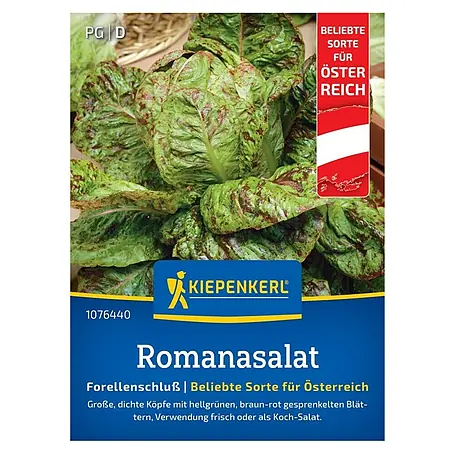 Kiepenkerl Salatsamen Romanasalat Forellenschluss