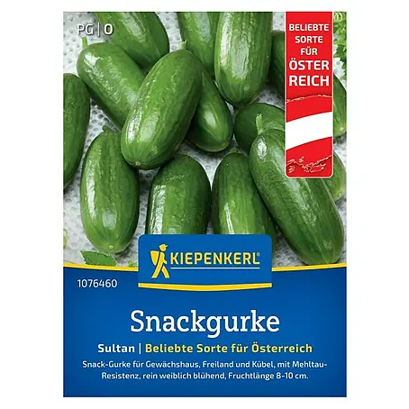 Kiepenkerl  Gemüsesamen Snackgurke Sultan F1