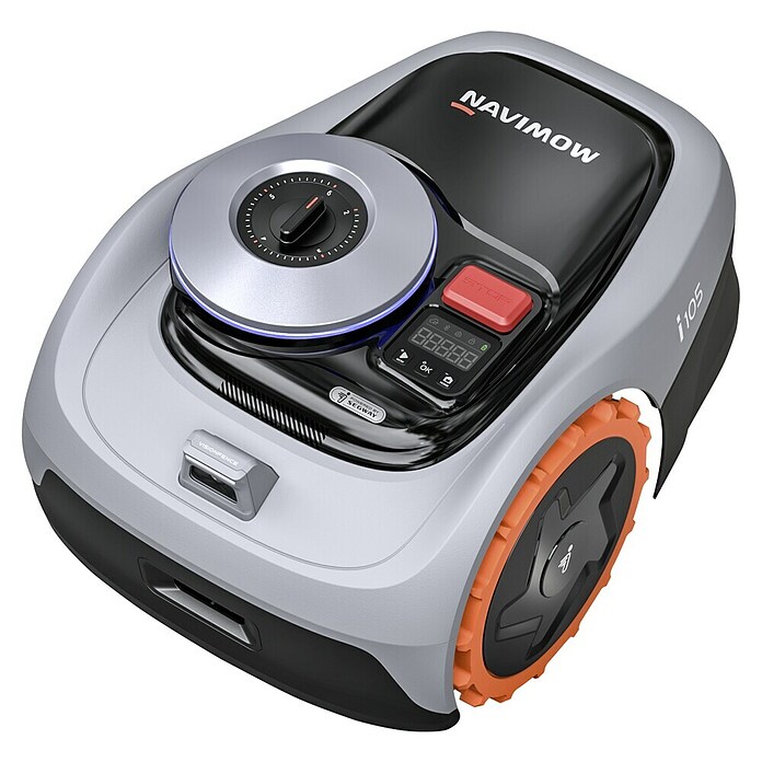 Segway Mähroboter Navimow i105E (500 m², Schnittbreite: 18 cm, Satellitengestützte Navigation, RTK, App Steuerung Wifi) | BAUHAUS