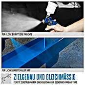 Güde Farbspritzpistole Profi M (Durchmesser Düse: 0,8 mm, 4 bar, Blau) | BAUHAUS
