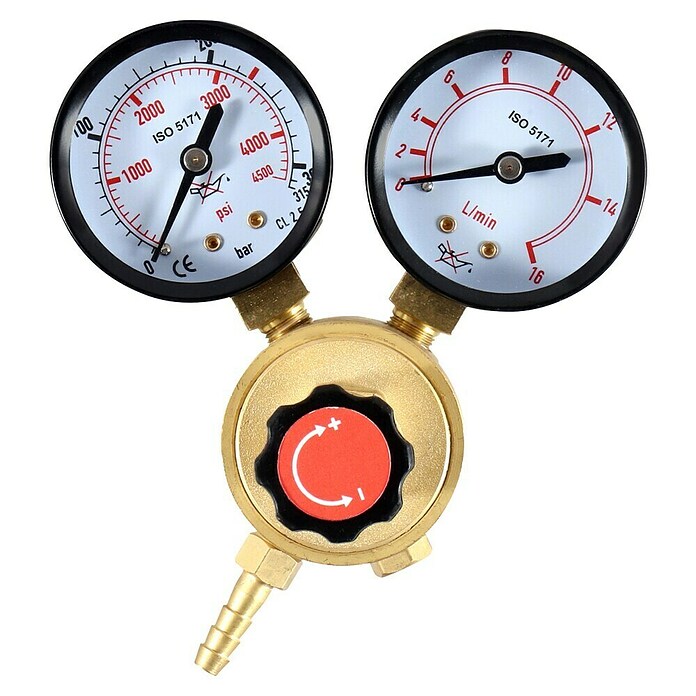 Güde Gasdruckregler CO2 Argon GDR2 (Passend für: Schweiß- und Schutzanwendungen, Gold) | BAUHAUS