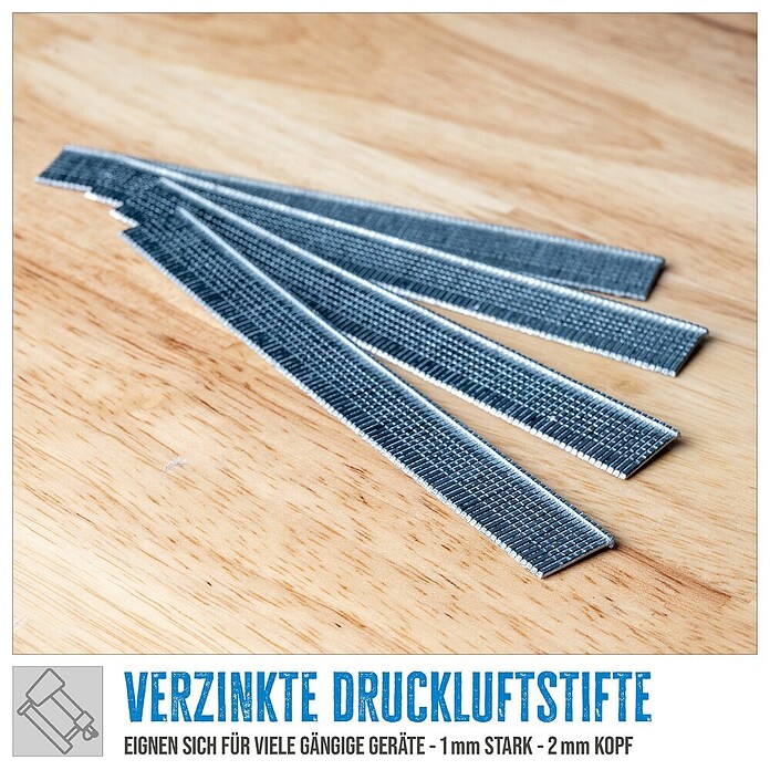 Güde Befestigungszubehör Midi (Durchmesser Kopf: 2 mm, 5 000 Stk.) | BAUHAUS