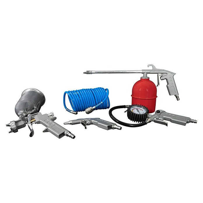 Güde Druckluft-Set (Betriebsdruck: 10 bar, 5 -tlg.) | BAUHAUS
