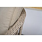 Sunfun Conjunto de muebles Soraya (4 pzs., Ratán sintético/Aluminio/Poliéster, Beige/Gris) | BAUHAUS