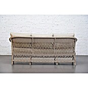 Sunfun Conjunto de muebles Soraya (4 pzs., Ratán sintético/Aluminio/Poliéster, Beige/Gris) | BAUHAUS