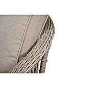 Sunfun Conjunto de muebles Soraya (4 pzs., Ratán sintético/Aluminio/Poliéster, Beige/Gris) | BAUHAUS