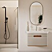 VitrA Sento Badmöbel-Set Sento (80 cm, Hellgrau, Griffmulde) | BAUHAUS