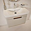 VitrA Sento Badmöbel-Set Sento (80 cm, Hellgrau, Griffmulde) | BAUHAUS