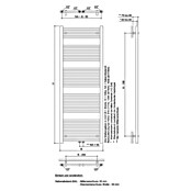 Ximax Elektro-Badheizkörper Typ 2 C1 (B x H: 600 x 1 636 mm) | BAUHAUS
