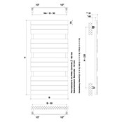 Ximax Elektro-Badheizkörper P2 Typ 1 (B x H: 600 x 1 420 mm) | BAUHAUS