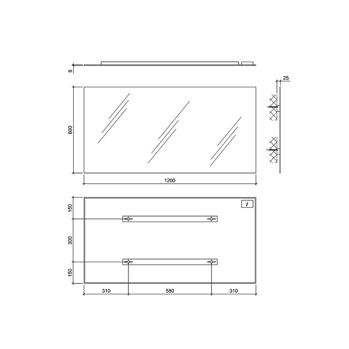 Ximax Infrarot-Keramikheizkörper (60 x 120 cm, 800 W, Weiß) | BAUHAUS