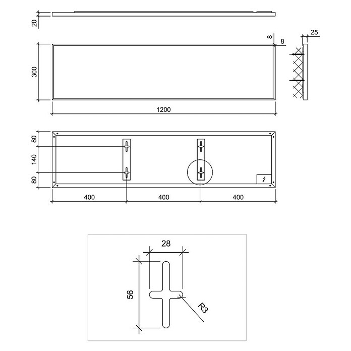 Ximax Infrarotheizkörper (30 x 120 cm, 400 W, Weiß) | BAUHAUS