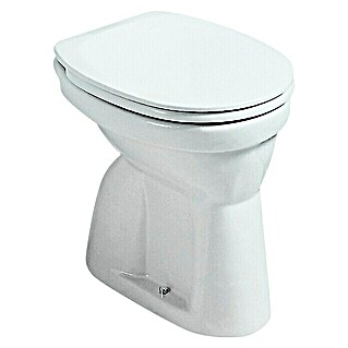 Laufen Object Stand-WC (Mit Spülrand, Ohne Spezialglasur, Spülform: Flach, WC Abgang: Senkrecht, Weiß)