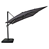 Sunfun Zweefparasol Capri  (Antraciet, 300 x 350 cm)
