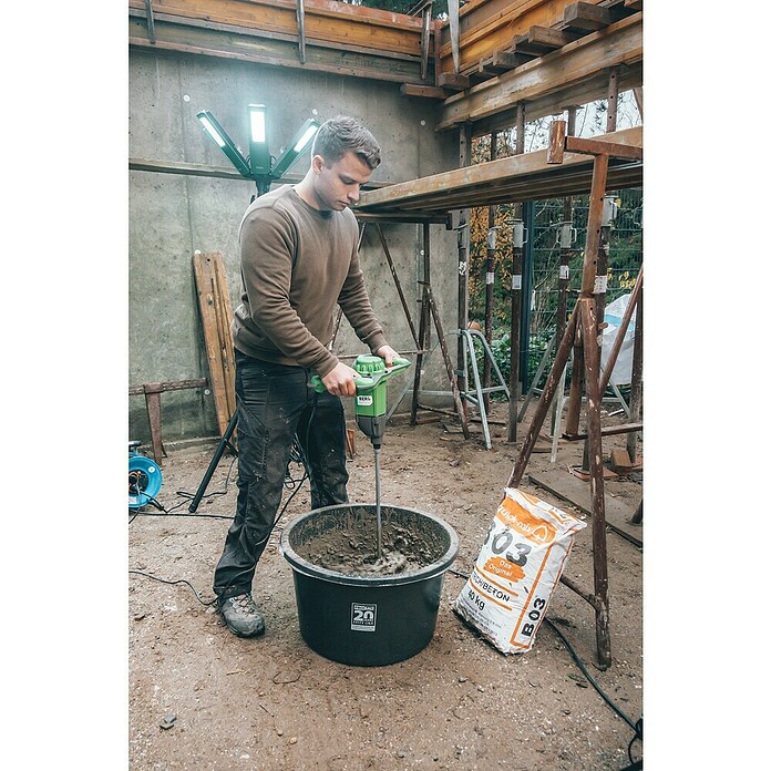 Berg Handrührwerk MX 14 (Mischvolumen: 120 l, 1 400 W) | BAUHAUS