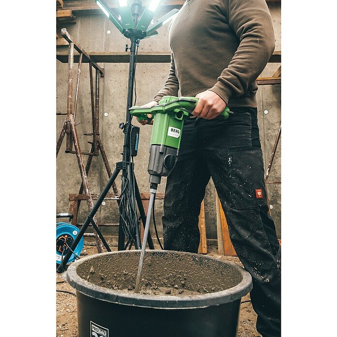 Berg Handrührwerk MX 19 (1 850 W, Mischvolumen: 200 l) | BAUHAUS