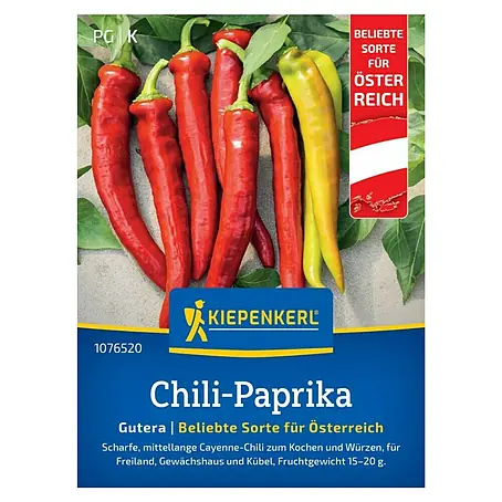 Kiepenkerl  Gemüsesamen Chili-Paprika Gutera
