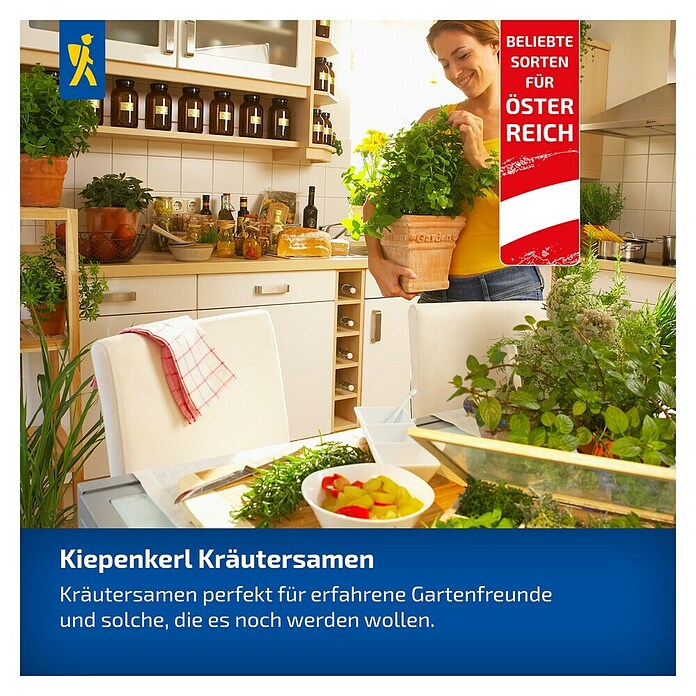 Kiepenkerl Petersilie Mooskrause 2 / Smaragd (Petroselinum crispum, Erntezeit: Juni, Inhalt reicht für ca. 250 Pflanzen) | BAUHAUS
