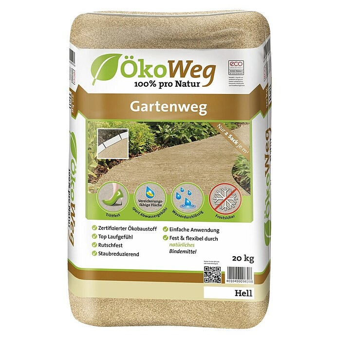 Ökofuge Vrtna pot  (Zrnavost: 0 mm - 8 mm, 20 kg) | 5712 - Fugensand | FAEA - Gartenbaustoffe | FAE - Gartenbaustoffe | FA - Baustoffe | F - Baustoffe | BAUHAUS