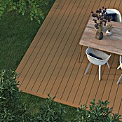 Vlonderplank WPC (l x b x d: 300 x 14 x 2,3 cm, Bruin) | BAUHAUS