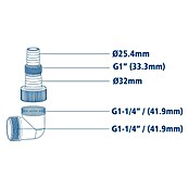 Bomba de aguas limpias (250 W, Capacidad de bombeo máx.: 7.000 l/h) | BAUHAUS