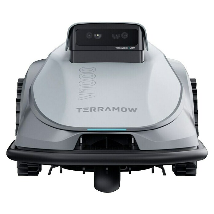 Terramow Set robotske kosilnice Terramow V1000 z garažo  (1.200 m², Širina reza: 20,3 cm, Navigacija s kamero) | 7261 - Mähroboter | IAEA - Rasenmäher | IAE - Gartenmotorgeräte | IA - Gartenhartware | I - Stadtgarten | BAUHAUS