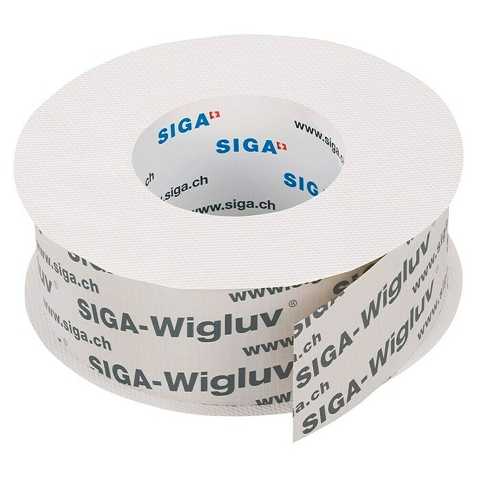 Siga Klebeband Wigluv 60 (15 m x 60 mm, Polyolefin, Einseitig klebend)
