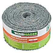 Windhager Jutegewebeband (Grau, L x B: 10 m x 5 cm)