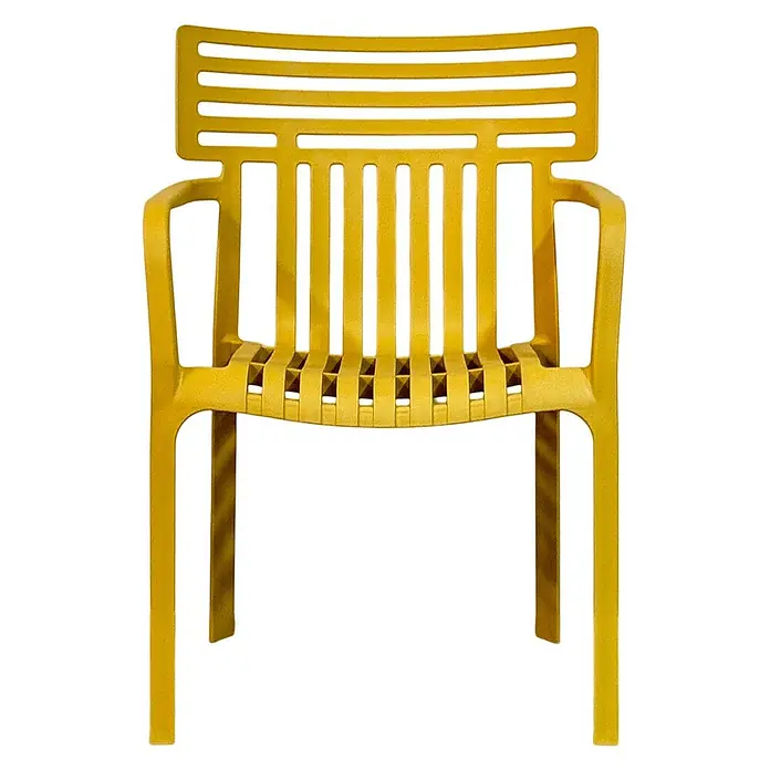 Floordirekt Gartenstuhl Sitwell Gelb - Polypropylen, Gelb