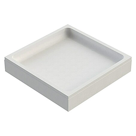 Ottofond Duschwannenträger Liberia (L x B: 77 x 77 cm, Expandiertes Polystyrol, Weiß)