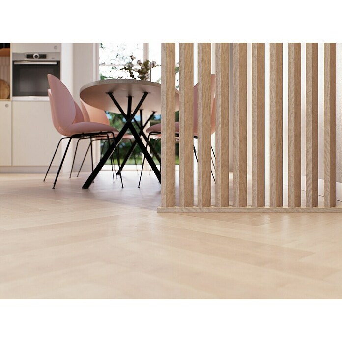 CanDo Pregrada za prostoriju kut 45°  (Hrast, D x Š x V: 100 x 6,5 x 6 cm) | BAUHAUS
