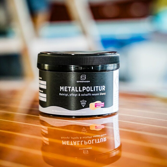 Sprenger Metall-Politurpaste inkl. Schwamm (500 g) | BAUHAUS