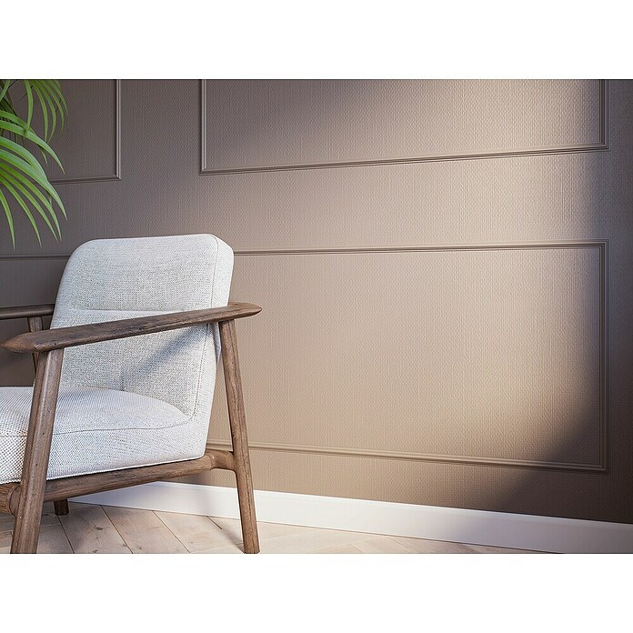 Wandstrip Set mdf 8,5x22 mm 50x70cm (null, Wit, MDF, Breedte: 2,2 cm) | BAUHAUS