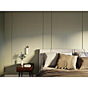 Wandstrip Set mdf 8,5x22 mm 190x70cm (null, Wit, MDF, Hoogte: 1,3 cm, Breedte: 2,2 cm) | BAUHAUS