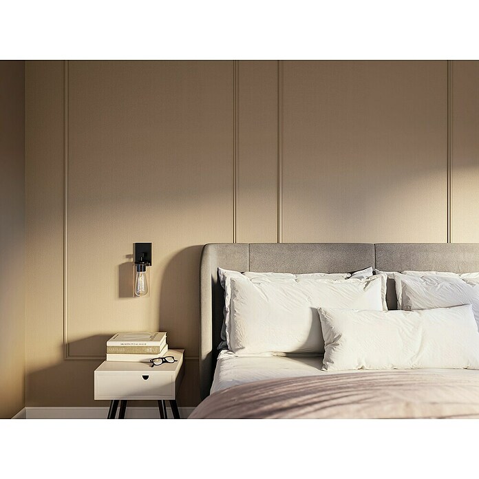 Wandstrip Set mdf 10x29 mm 190x70cm (null, Wit, MDF) | BAUHAUS