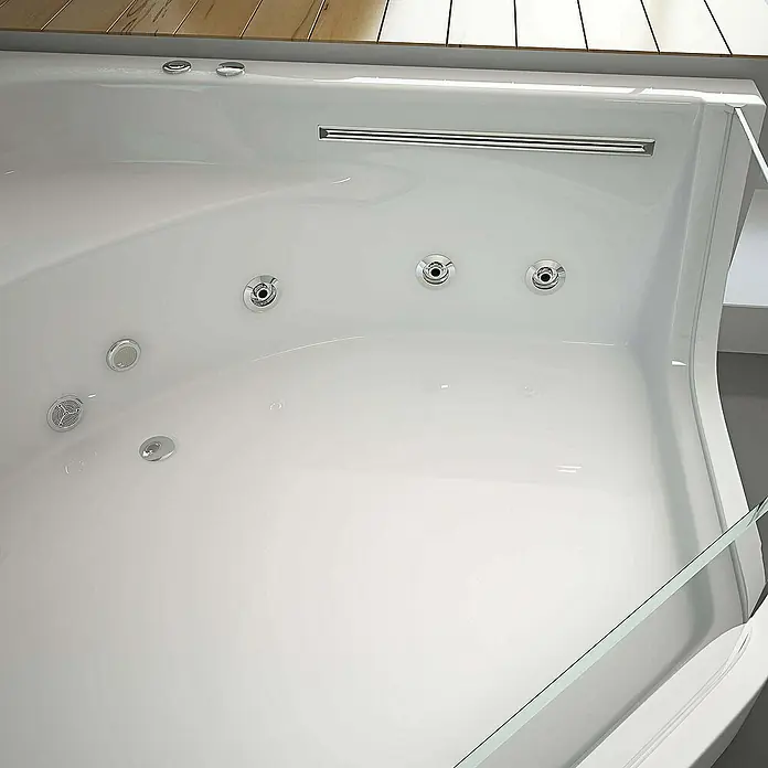 Home Deluxe Whirlpool PACIFICO - 150 x 150 cm, Weiß