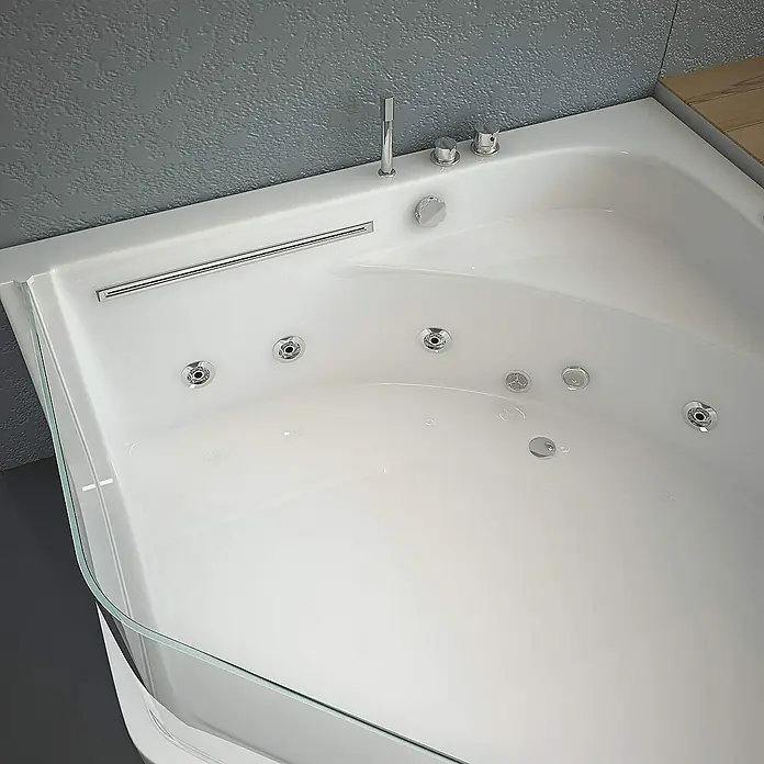 Home Deluxe Whirlpool PACIFICO - 150 x 150 cm, Weiß