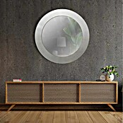 Espejo de pared Circular (Diámetro: 60 cm, Plata betún) | BAUHAUS