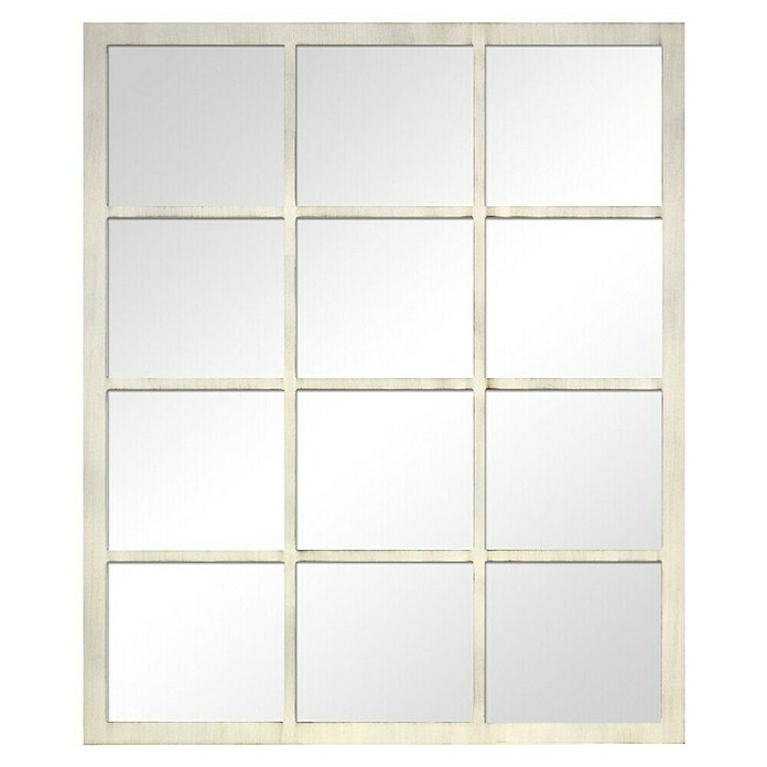 Espejo de pared Siena (70 x 100 cm, Blanco betún) | BAUHAUS