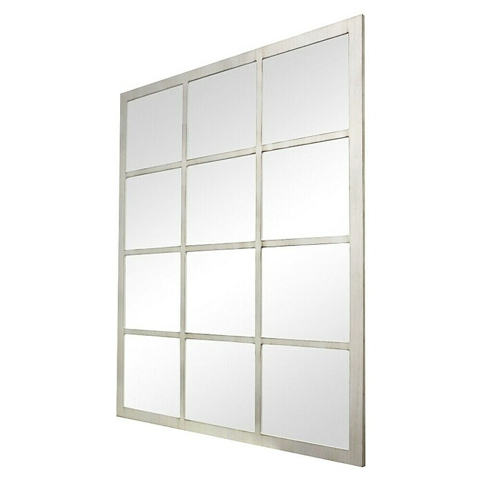 Espejo de pared Siena (70 x 100 cm, Blanco betún) | BAUHAUS