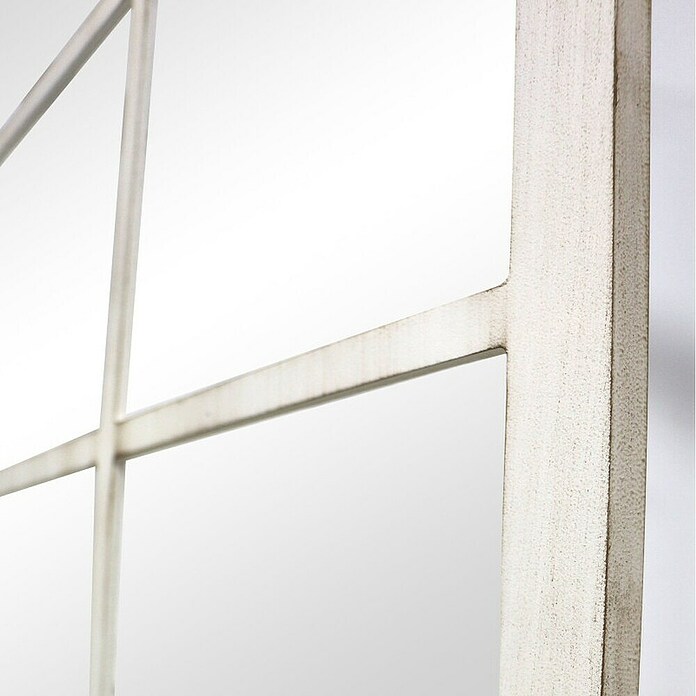 Espejo de pared Siena (70 x 100 cm, Blanco betún) | BAUHAUS