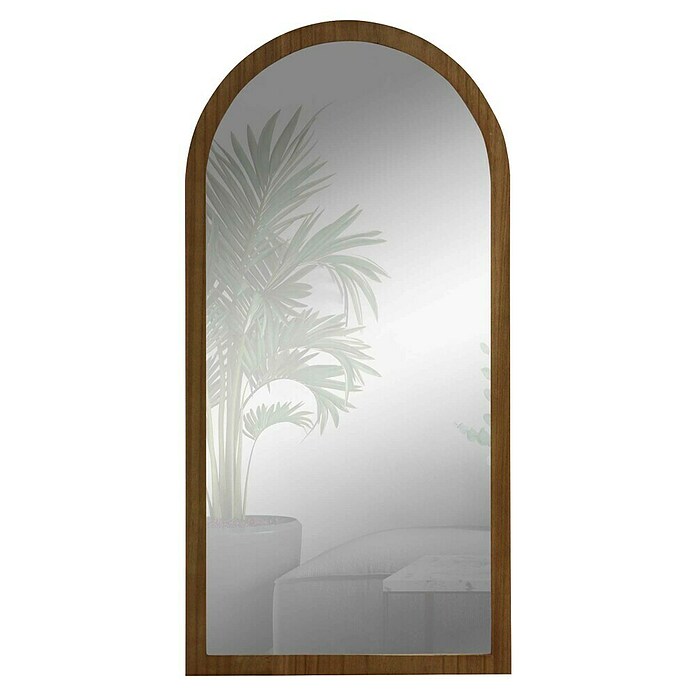 Espejo de pared Arco (38 x 78 cm, Tabaco) | BAUHAUS