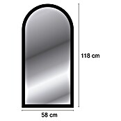 Espejo de pared Arco (58 x 118 cm, Tabaco) | BAUHAUS