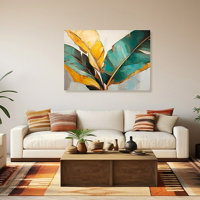 Lienzo Botánica 538 (Botánica, An x Al: 100 x 70 cm, 1 pzs.) | BAUHAUS