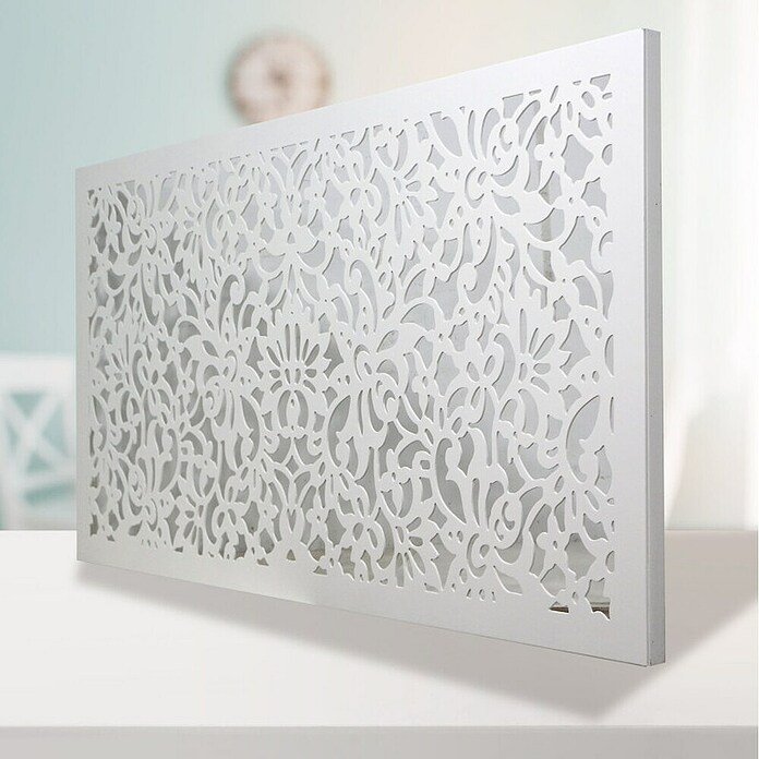 Cabecero de cama Mosaico 154 (An x Al: 145 x 80 cm, Blanco liso) | BAUHAUS