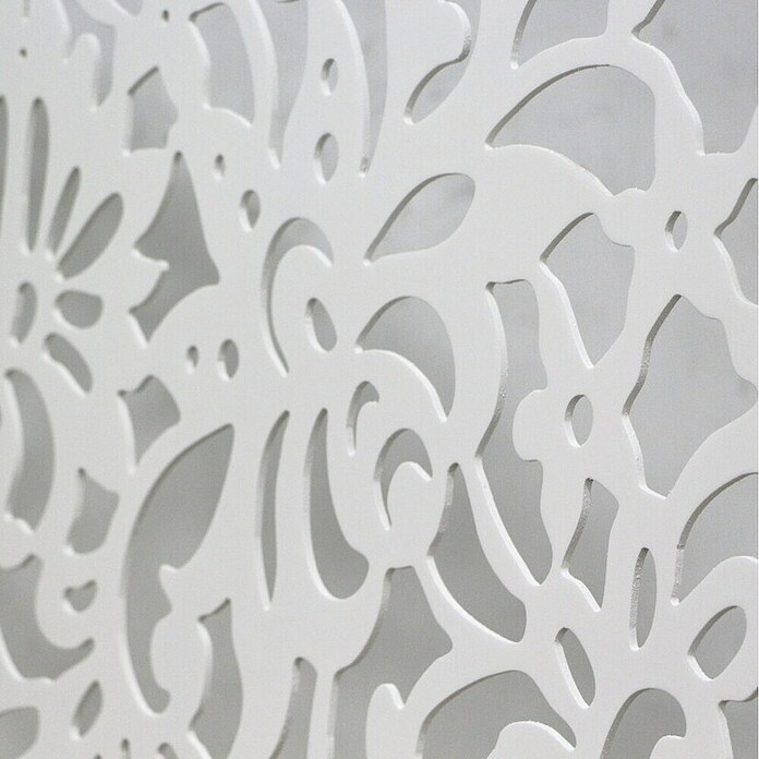 Cabecero de cama Mosaico 154 (An x Al: 145 x 80 cm, Blanco liso) | BAUHAUS