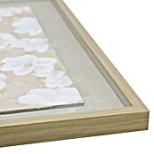 Cuadro set de 2 Flores en Relieve (Flores en relieve, An x Al: 50 x 50 cm, 2 pzs.) | BAUHAUS